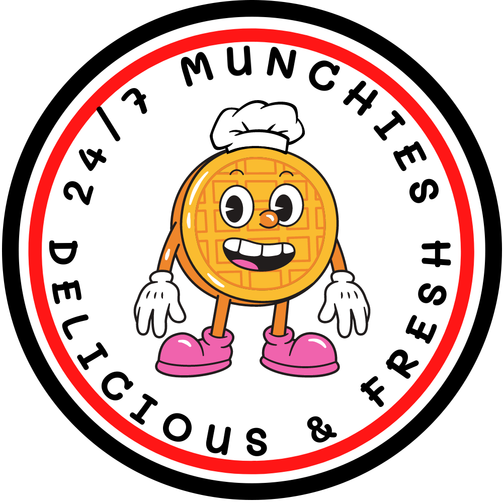 247 Munchies Round Logo
